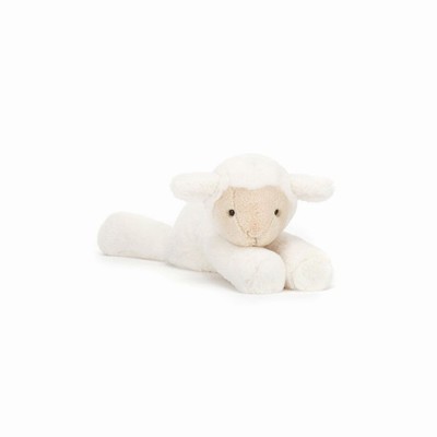 Jellycat Smudge Lamb Farmyard USA | 87342XPMI